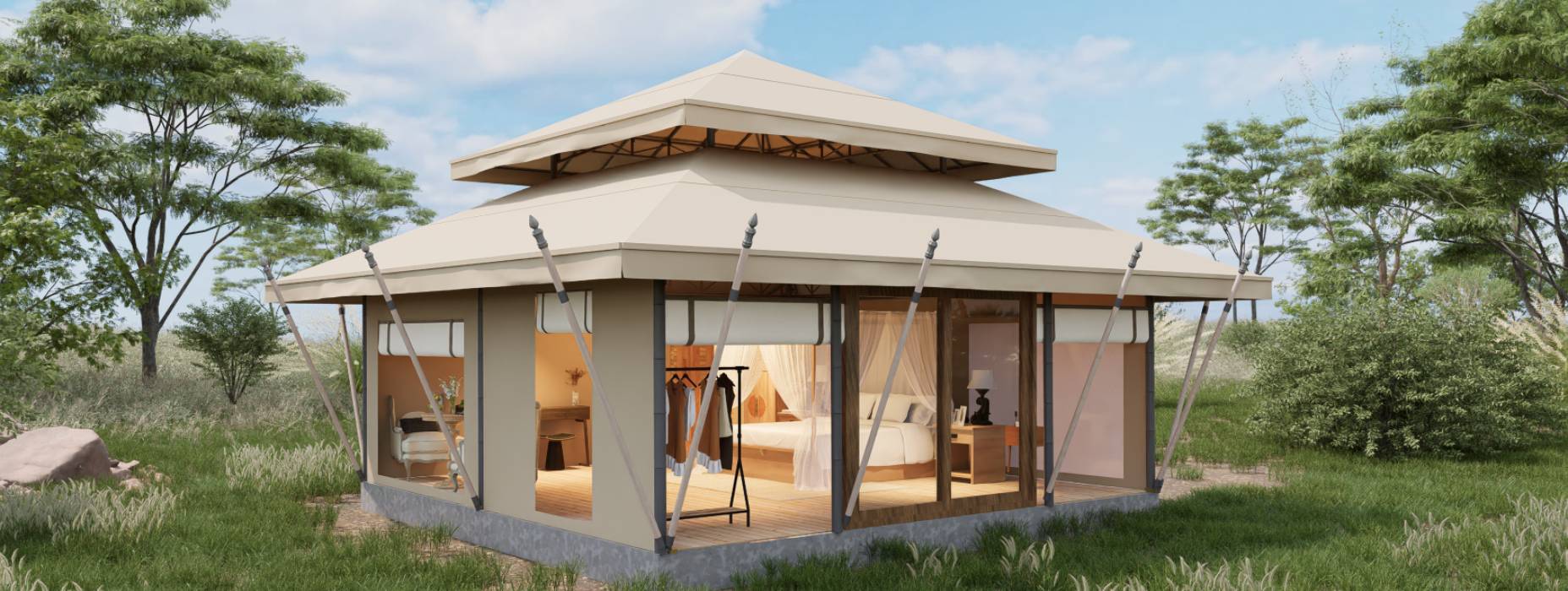 西乡塘区户外野奢帐篷